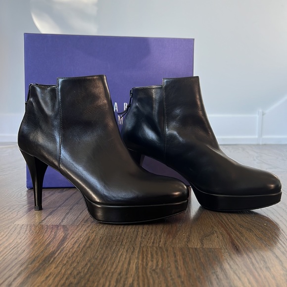 New - Stuart Weitzman -Swell booties - 7.5 - Picture 2 of 9